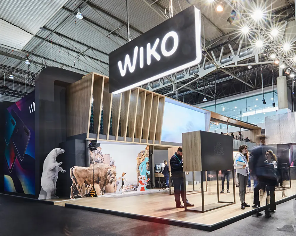 Stand Created for Wiko