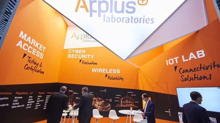 Stand de Applus en MWC, Fira de Barcelona Gran Via