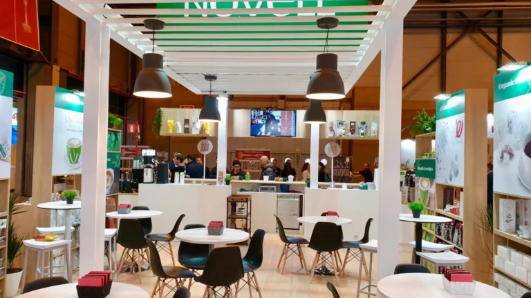 Stand de Novell en Alimentaria, Fira de Barcelona Gran Via