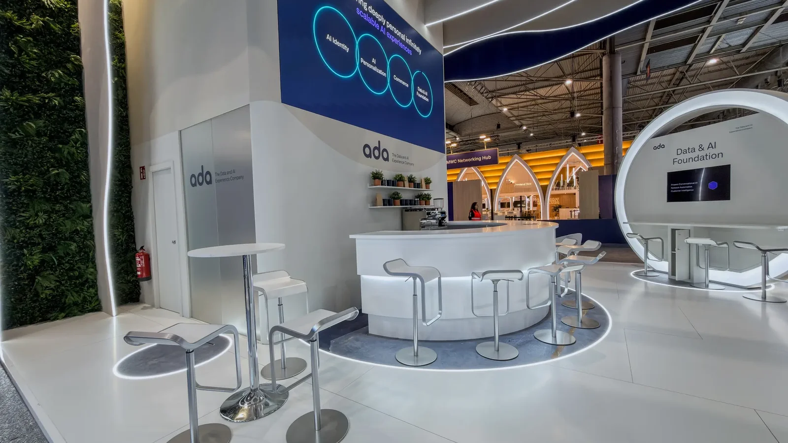 Exhibition stand design for the technology sector in Barcelona