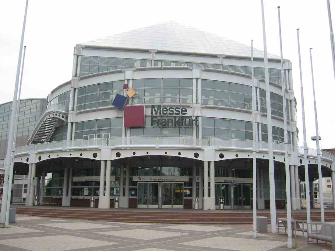 Messe Frankfurt exhibition venue main entrance
