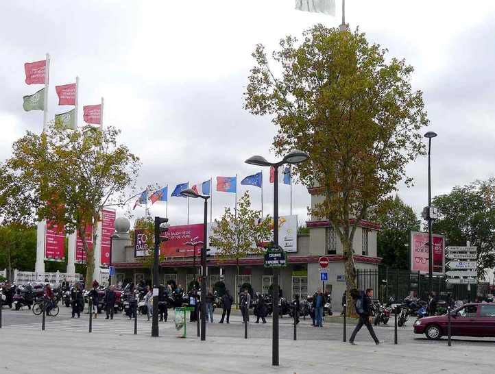 Paris Expo Porte de Versailles exhibition venue entrance